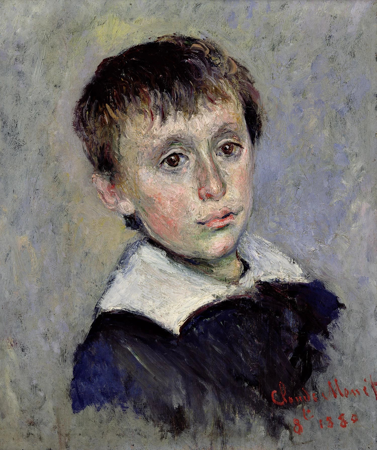 Portrait de Jean Monet W632 par Claude Monet, musée Marmottan Monet