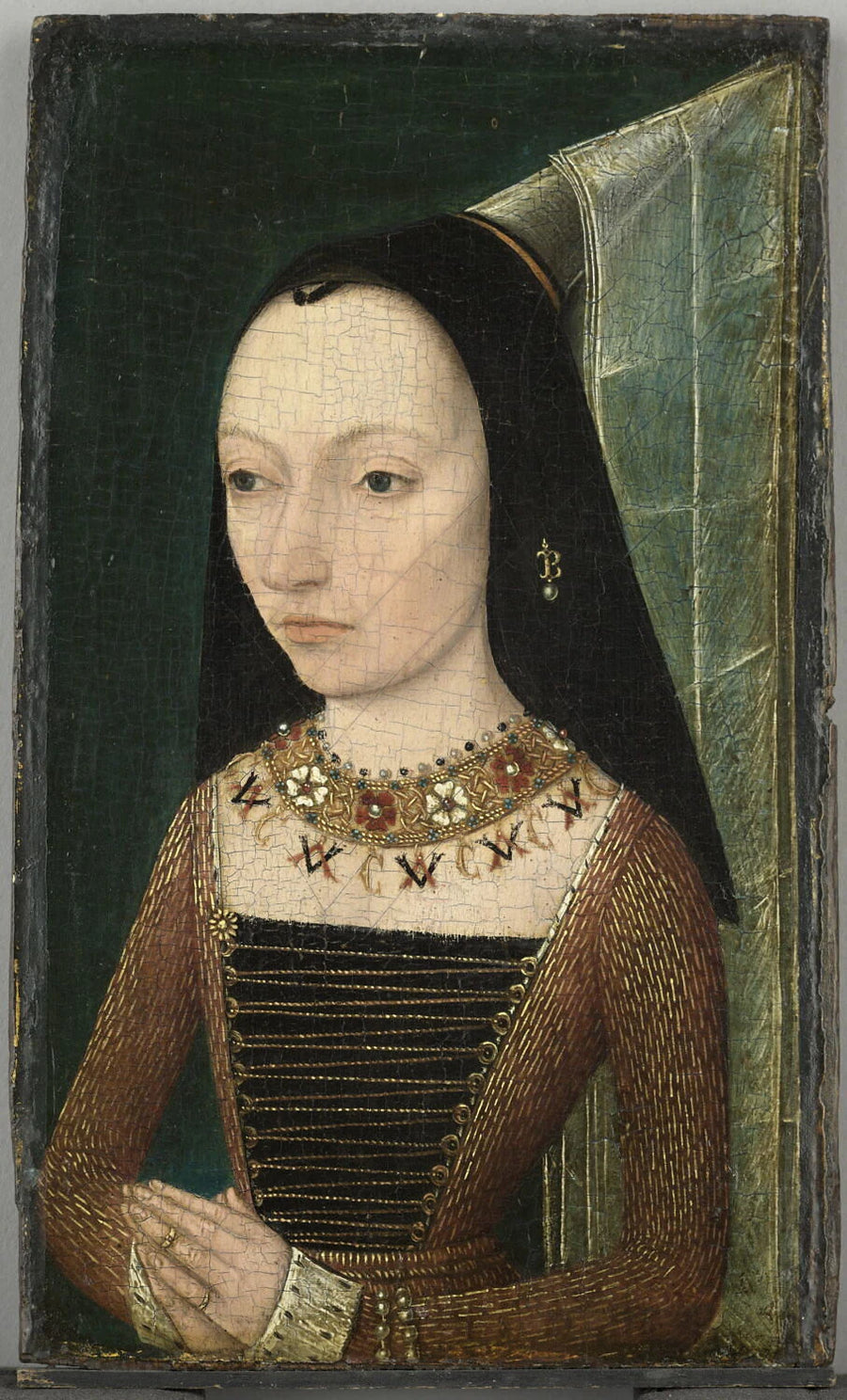 Portrait de Marguerite d'York (1446-1503) - Jean Beugier