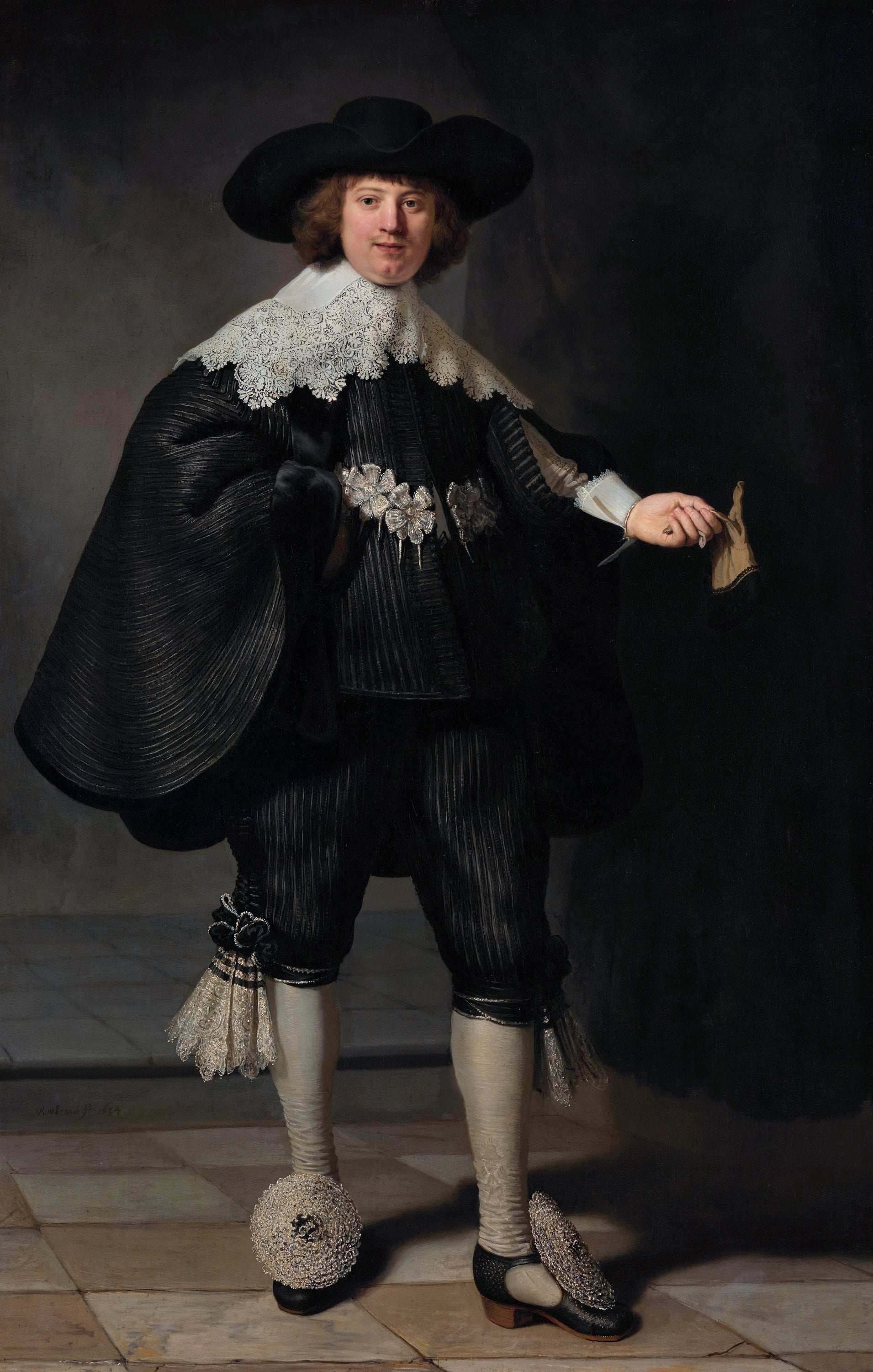 Portrait de Marten Soolmans — Rembrandt