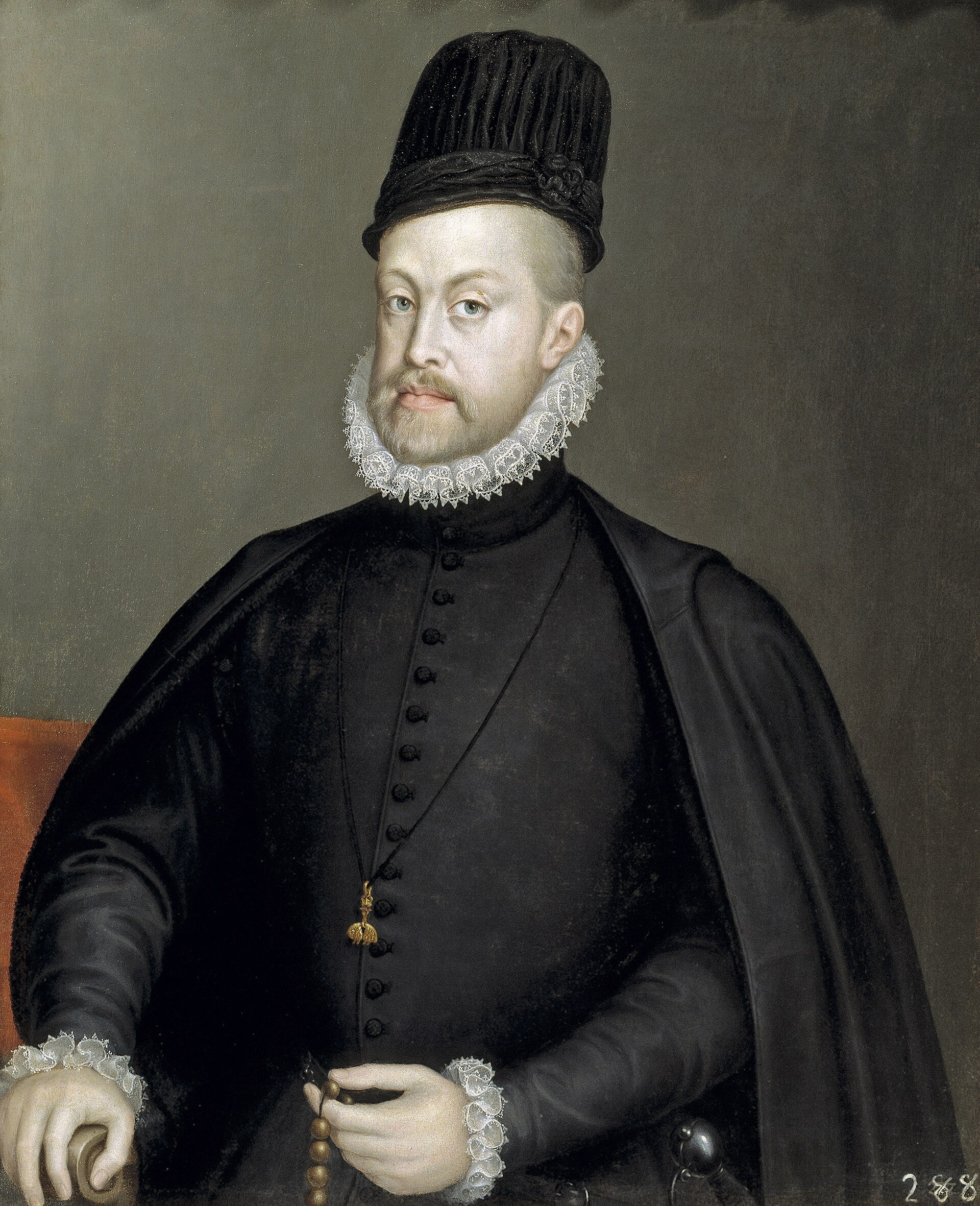 Portrait de Philippe II d’Espagne - Sofonisba Anguissola