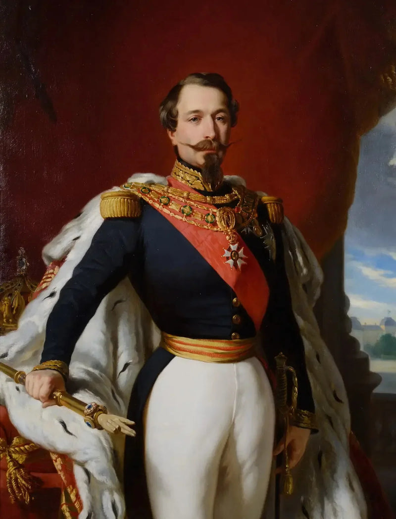 ナポレオン3世の公式肖像 - フランツ・ザーヴァー・ウィンターハルター

Source:
Portrait officiel de Napoléon III - Franz Xaver Winterhalter