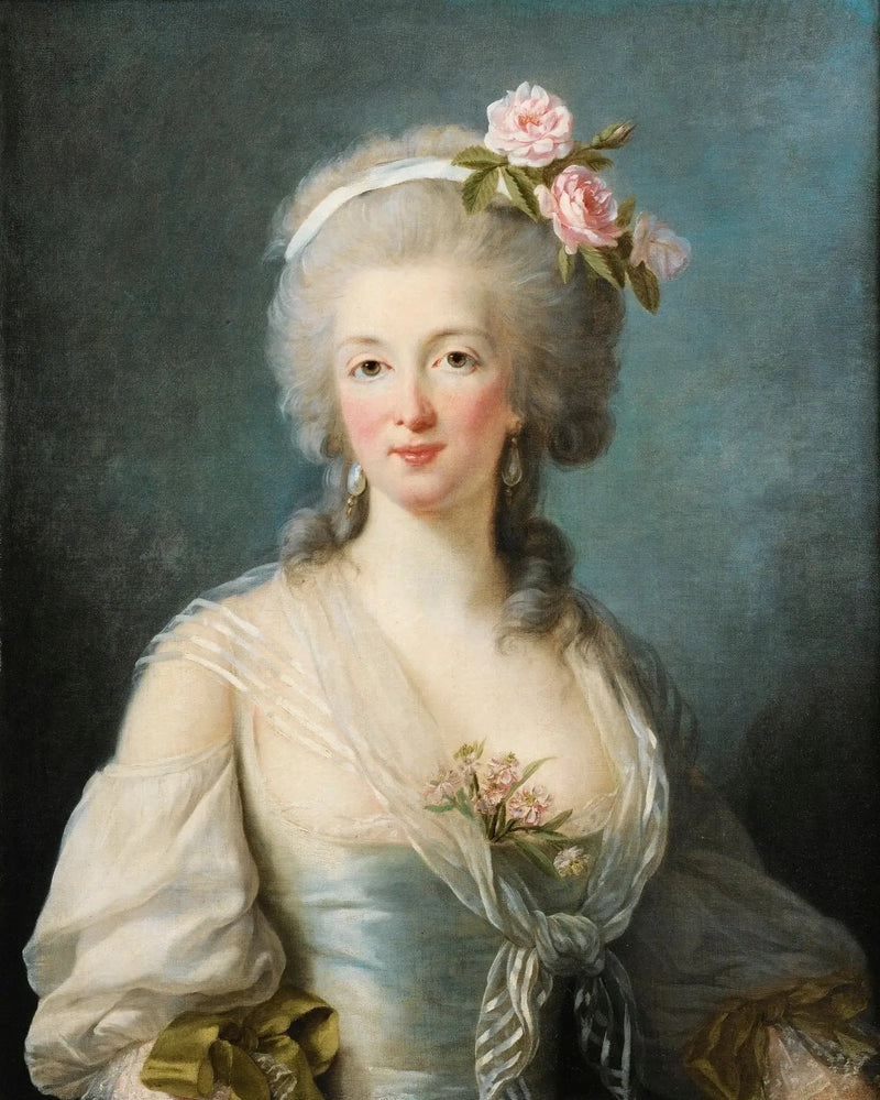 ジャンヌ・ド・ヴァロワ＝サン＝レミの肖像 - エリザベート・ヴィジェ＝ルブラン

Source:
Portrait présumé de Jeanne de Valois-Saint-Rémy - Élisabeth Vigée Le Brun