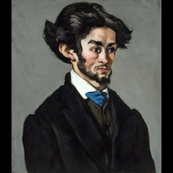 ロマンチックな肖像画 - Paul Cézanne