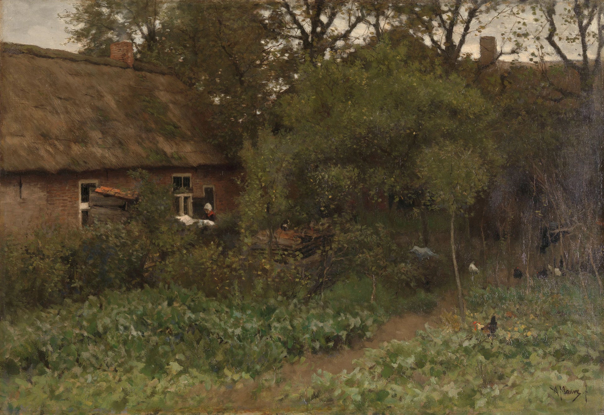 Le potager - Anton Mauve