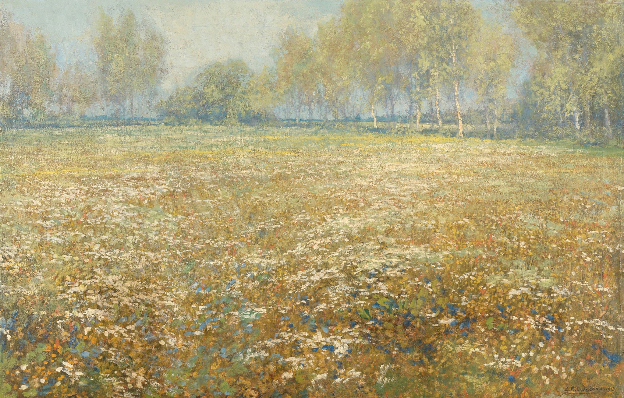 Prairie fleurie - Egbert Rubertus Derk Schaap