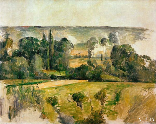 Prairie - Paul Cézanne - Reproductions de tableaux et peintures haut de gamme