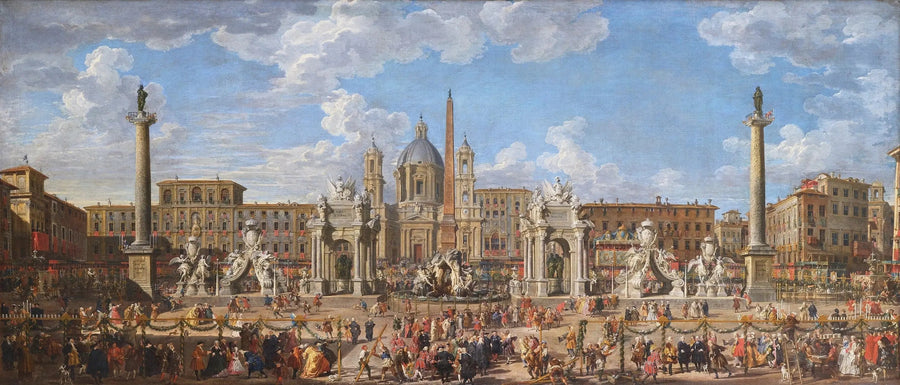 PR_PARATION_DU_FEU_D_ARTIFICE_ET_DE_LA_D_CORATION_DE_LA_F_TE_DONN_E_SUR_LA_PLACE_NAVONE_ROME_LE_30_NOVEMBRE_1729_L_OCCASION_DE_LA_NAISSANCE_DU_DAUPHIN_100x50
