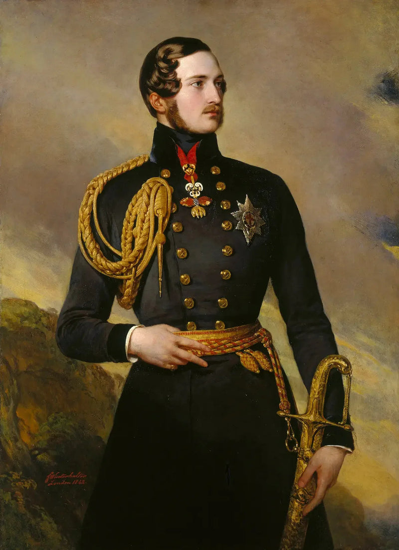 プリンス・アルバート（1819-1861） - フランツ・ザーヴァー・ウィンターハルター

Source:
Prince Albert (1819-1861) - Franz Xaver Winterhalter