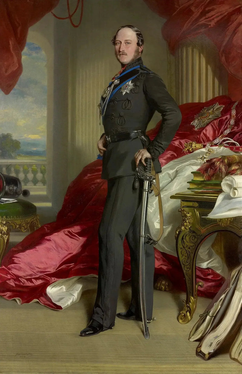 プリンス・アルバート、王配（1819-1861） - フランツ・ザーヴァー・ウィンターハルター

Source:
Prince Albert, prince consort (1819-1861) - Franz Xaver Winterhalter