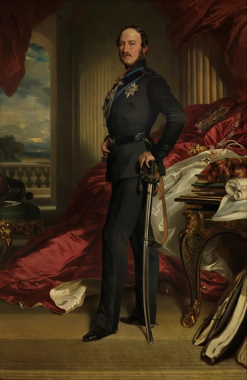 アルバート・サクス＝コーブルク＝ゴータ公爵 - フランツ・ザヴェル・ウィンターハルター

Source:
Prince Albert de Saxe-Cobourg-Gotha - Franz Xaver Winterhalter