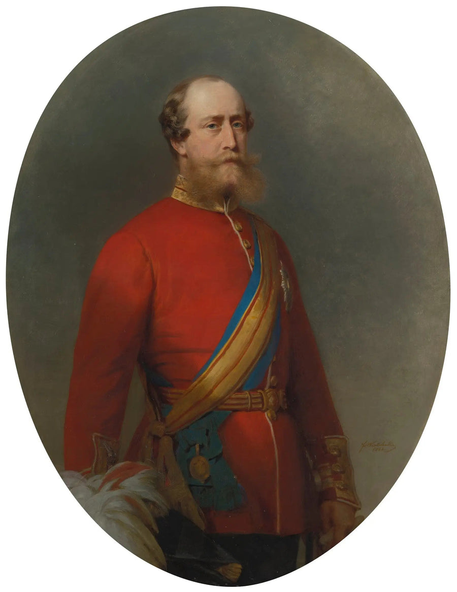 プリンス・クリスチャン・ド・シュリースヒュルシュタイン（1831-1917） - フランツ・ザーヴァー・ウィンターハルター

Source:
Prince Christian de Schleswig-Holstein (1831-1917) - Franz Xaver Winterhalter