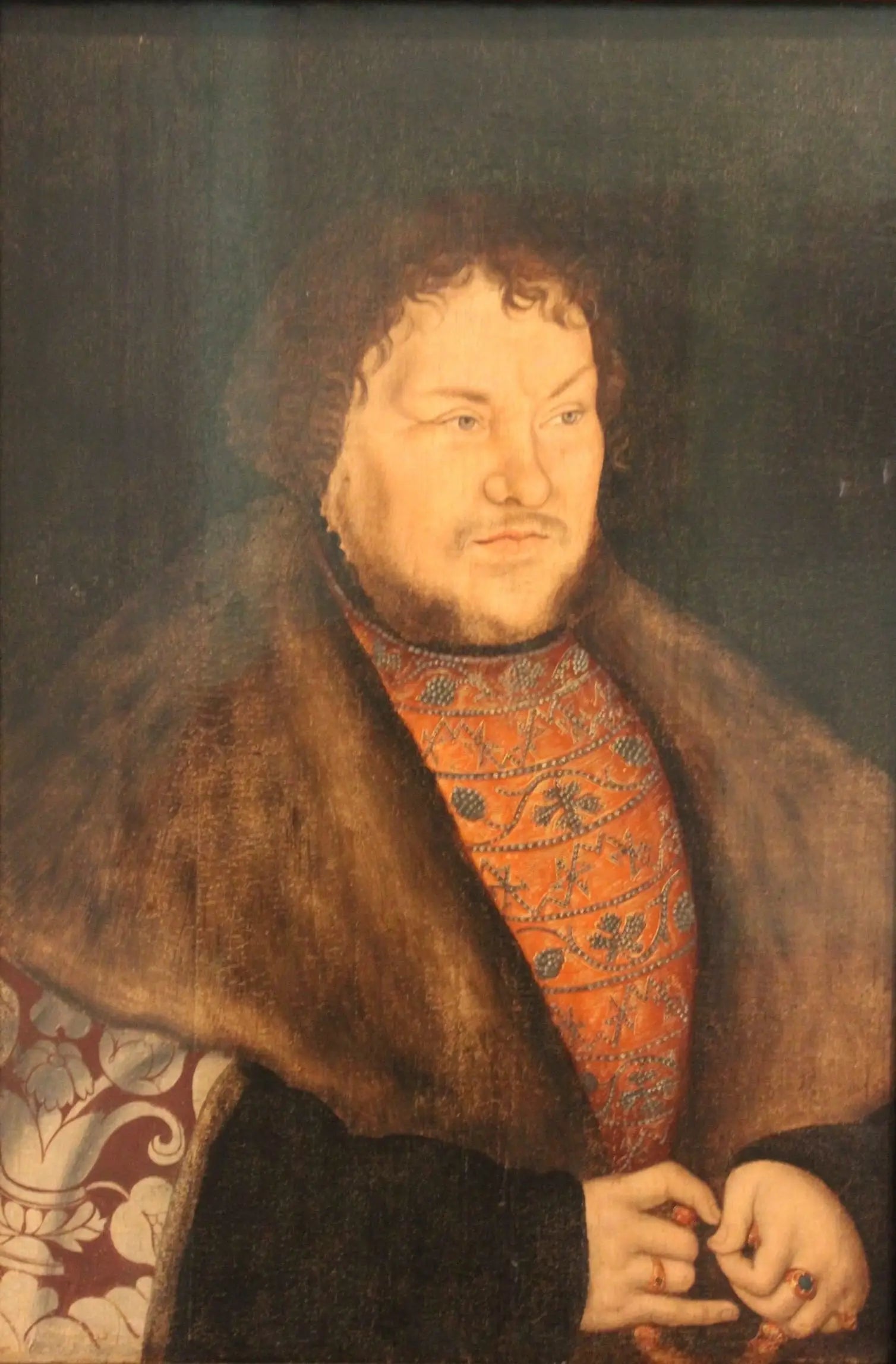 Prince Électeur Joachim Ier de Brandenbourg - Lucas Cranach the Elder image 1 reproduction réalisée par Alpha Reproduction
