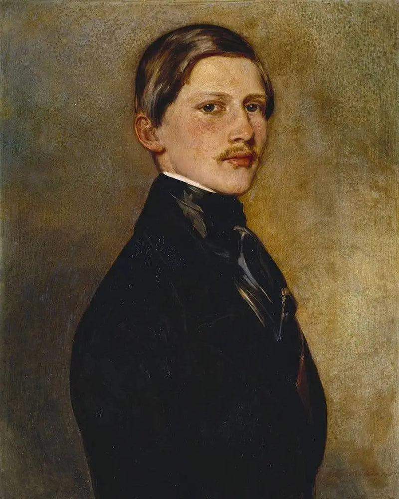 フリードリヒ・グスタフ・プリュッセ王子（1831-1888） - フランツ・ザーベル・ウィンターhalter

Source:
Prince Frédéric-Guillaume de Prusse (1831-1888) - Franz Xaver Winterhalter