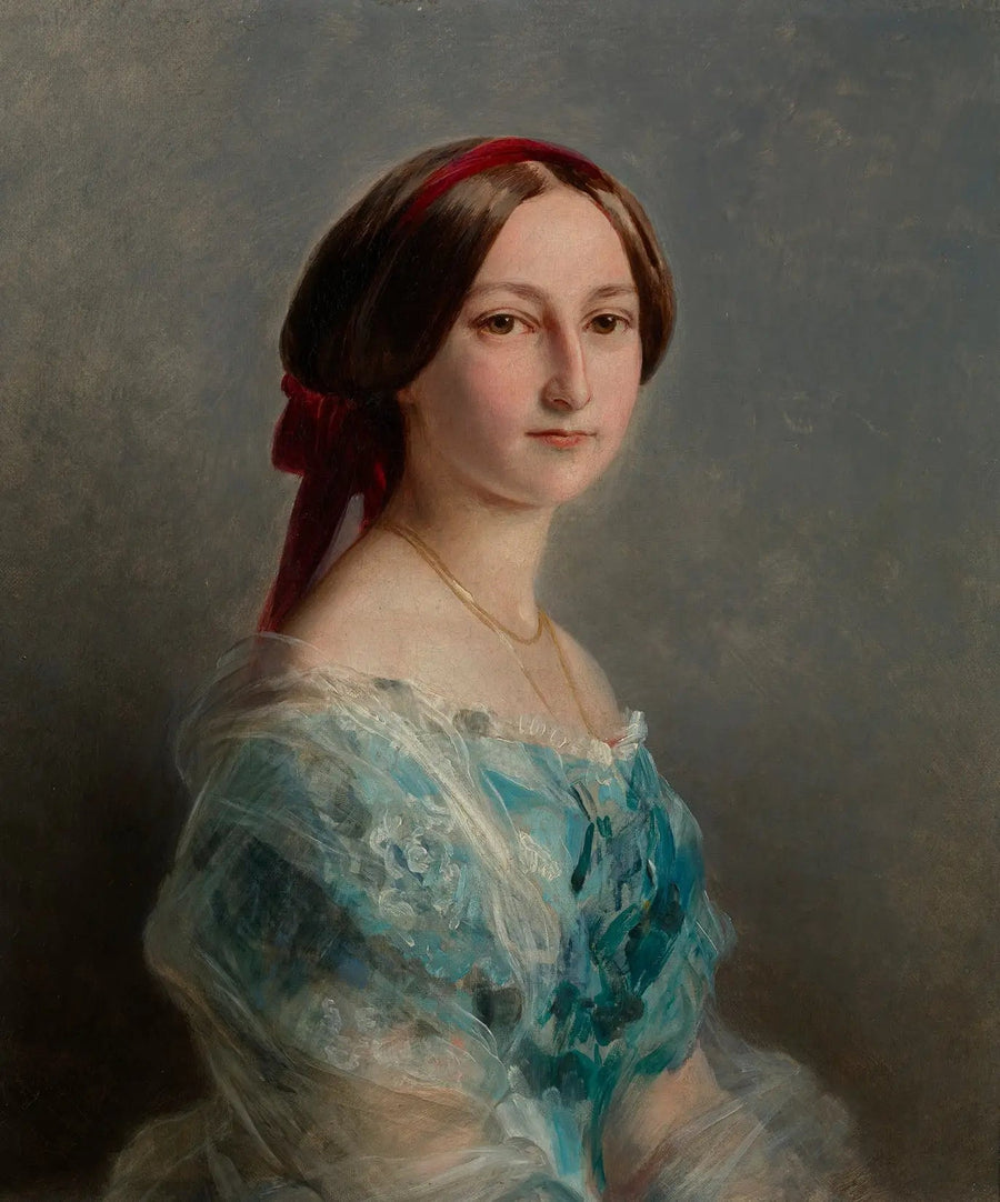 ホーエンローヘ＝ラングンブルク公女アデライーデ（1835-1900） - フランツ・ザヴェル・ウィンターハルター

Source:
Princesse Adélaïde de Hohenlohe-Langenbourg (1835-1900) - Franz Xaver Winterhalter