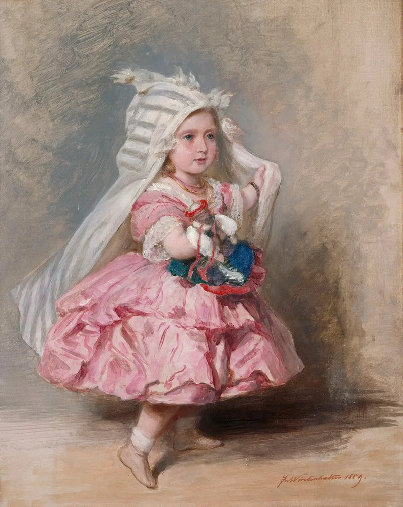 プリンセス・ベアトリス（1857-1944）、後にバッテンブルク公爵夫人ヘンリエッテ - フランツ・ザーヴァー・ウィンターhalter

Source:
Princesse Béatrice (1857-1944), plus tard princesse Henri de Battenburg - Franz Xaver Winterhalter