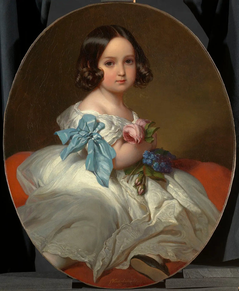 ベルギーのシャルロット王女（1840-1927） - フランツ・ザヴェル・ウィンターhalter

Source:
Princesse Charlotte de Belgique (1840-1927) - Franz Xaver Winterhalter