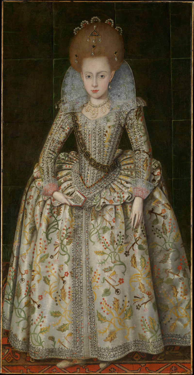 Princesse Élisabeth (1596-1662), plus tard reine de Bohême - Robert Peake the Elder