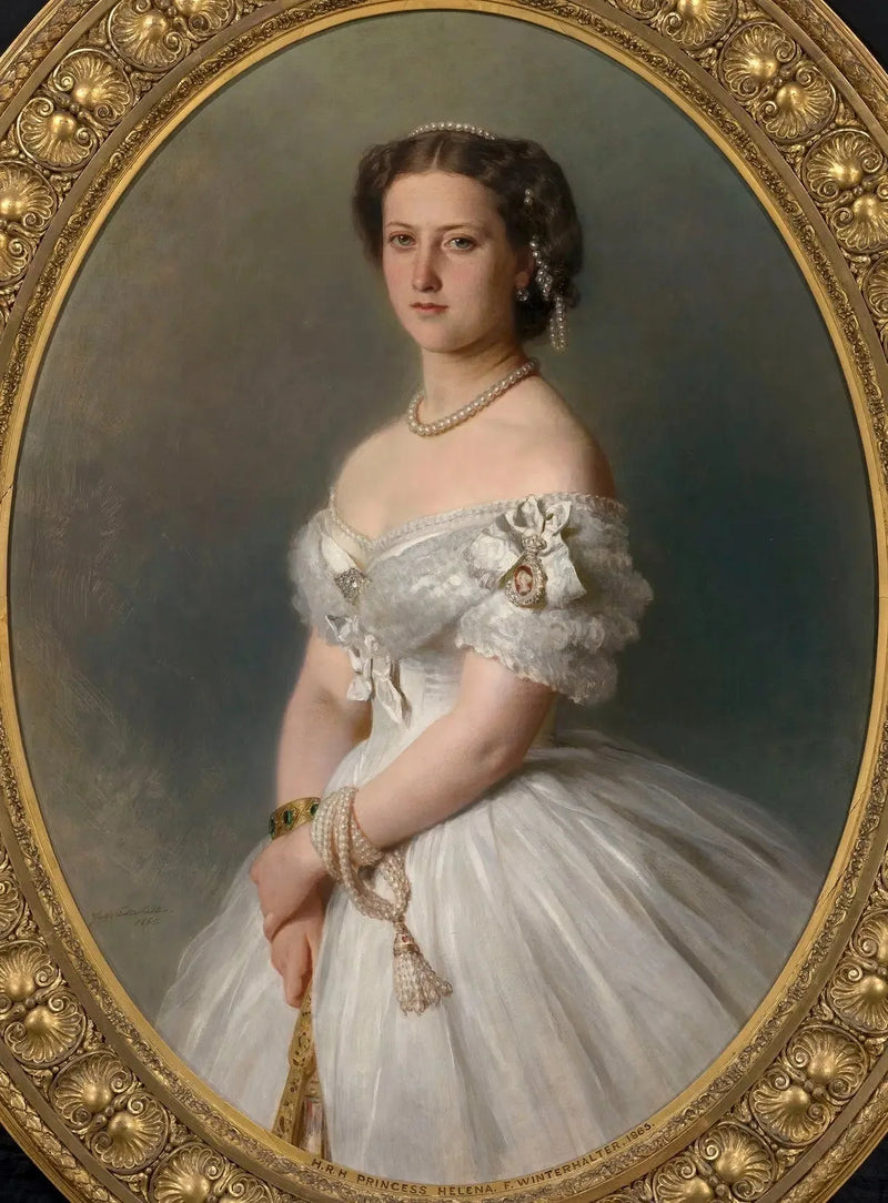 プリンセス・エレーヌ（1846-1923） - フランツ・ザヴェル・ウィンターハルター

Source:
Princesse Hélène (1846-1923) - Franz Xaver Winterhalter