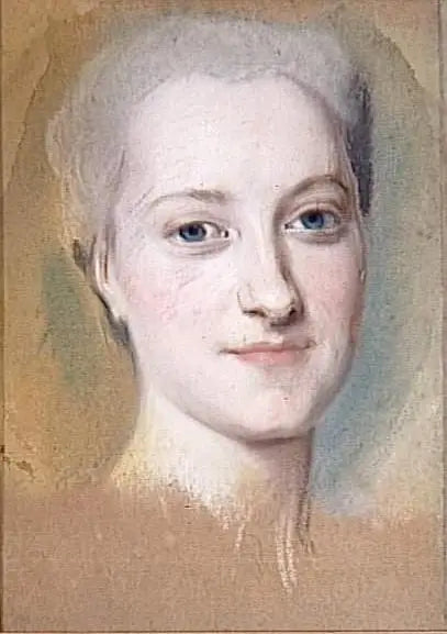ザクセ＝マリー＝クリスティーヌ王女（1735-1782） - モーリス＝クアンタン・ド・ラ・トゥール