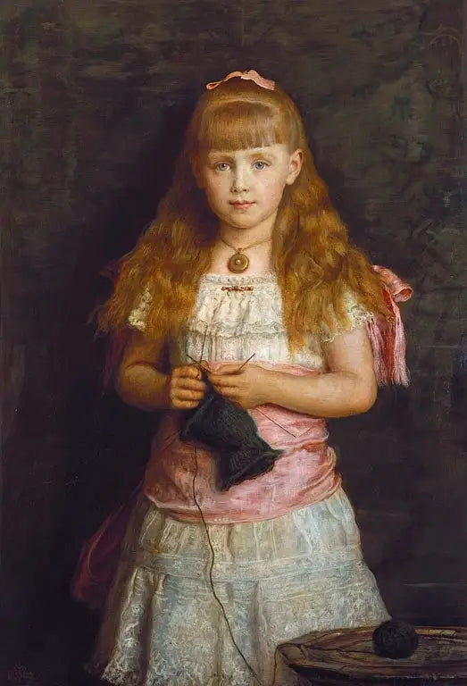エディンバラ公爵夫人マリー（1875-1938） - ジョン・エヴァレット・ミレイ

Source:
Princesse Marie d'Édimbourg (1875-1938) - John Everett Millais
