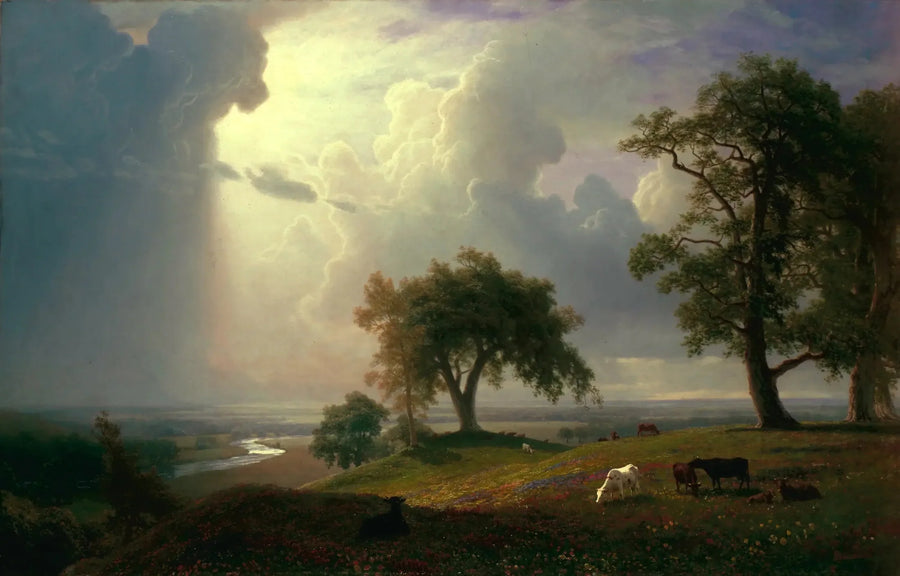 カリフォルニアの春 - アルバート・ビアシュタット

Source:
Printemps californien - Albert Bierstadt