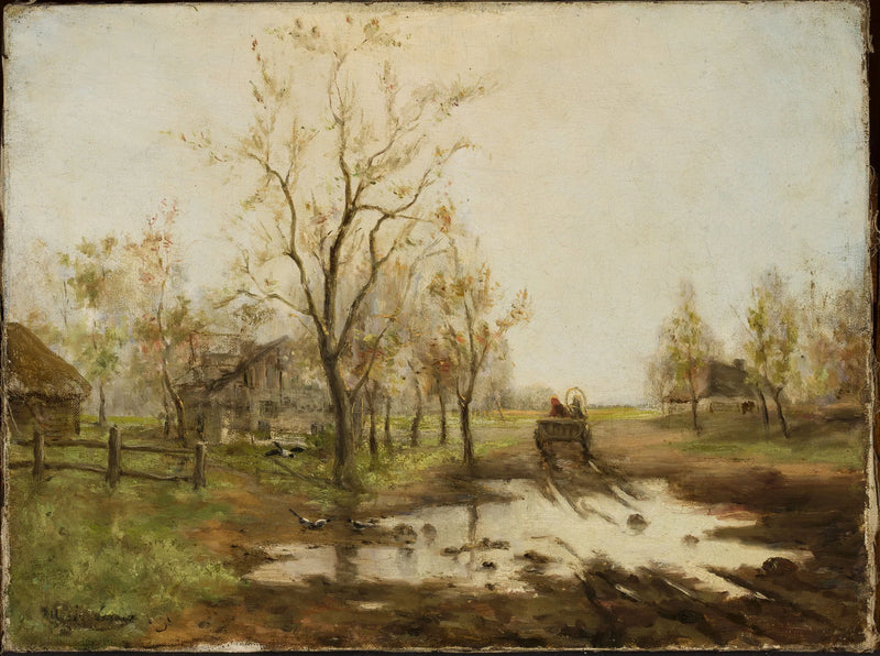 Printemps dans la campagne. - Isaac Levitan