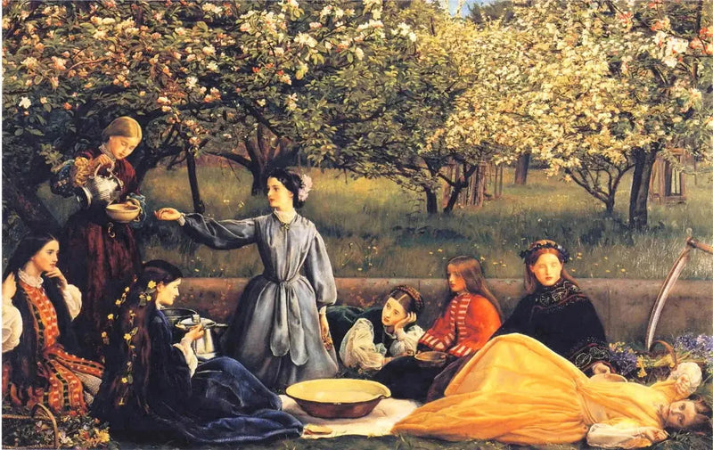 春（リンゴの花） - ジョン・エヴァレット・ミレー

Source:
Printemps (fleurs de pommier) - John Everett Millais