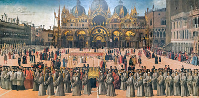 Procession sur la Place Saint-Marc - Gentile Bellini - Alpha Reproduction