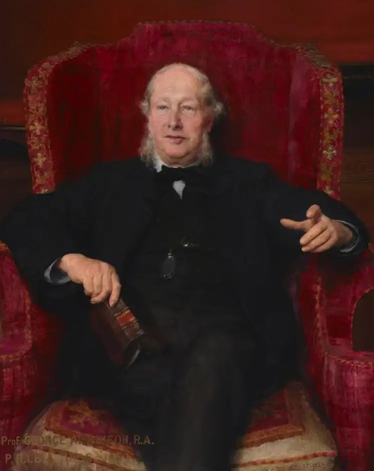 プロフェッサー・ジョージ・エイチソン（1825–1910）、RA、RGM、PRIBA - ローレンス・アルマ＝タデマ