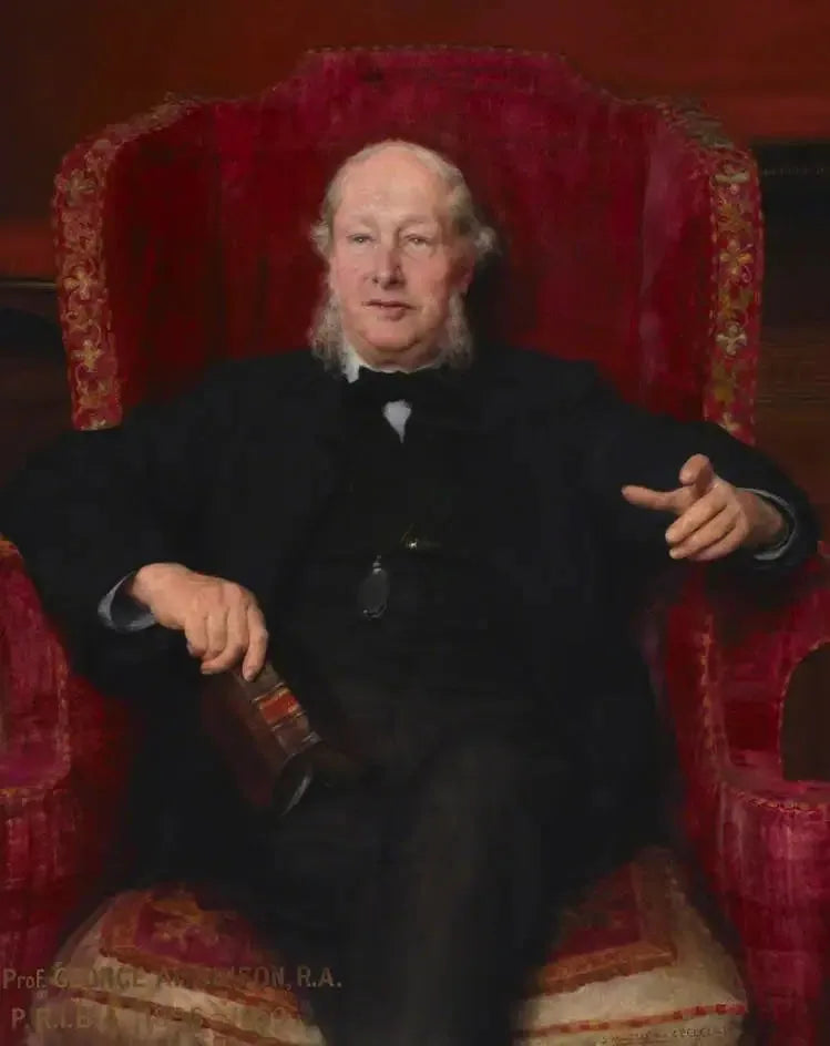 プロフェッサー・ジョージ・エイチソン（1825–1910）、RA、RGM、PRIBA - ローレンス・アルマ＝タデマ