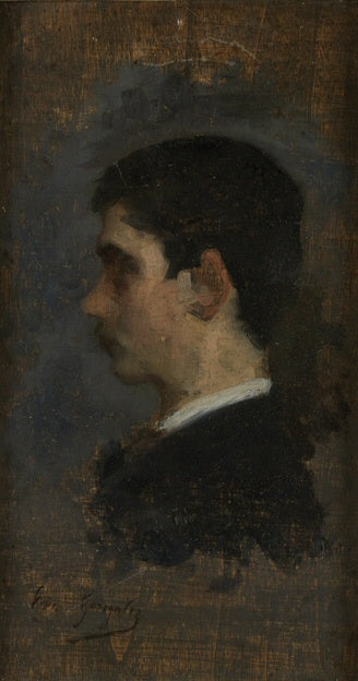 Profil d’un jeune homme - Eva Gonzalès - Alpha Reproduction