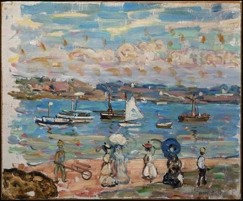 海辺の散歩 - モーリス・プリンデガスト

Source:
Promenade au bord de la mer - Maurice Prendergast