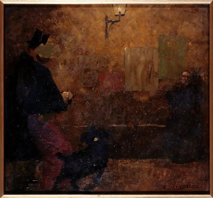 夜の散歩 - フェリックス・ヴァロトン

Source:
Promenade nocturne - Félix Vallotton