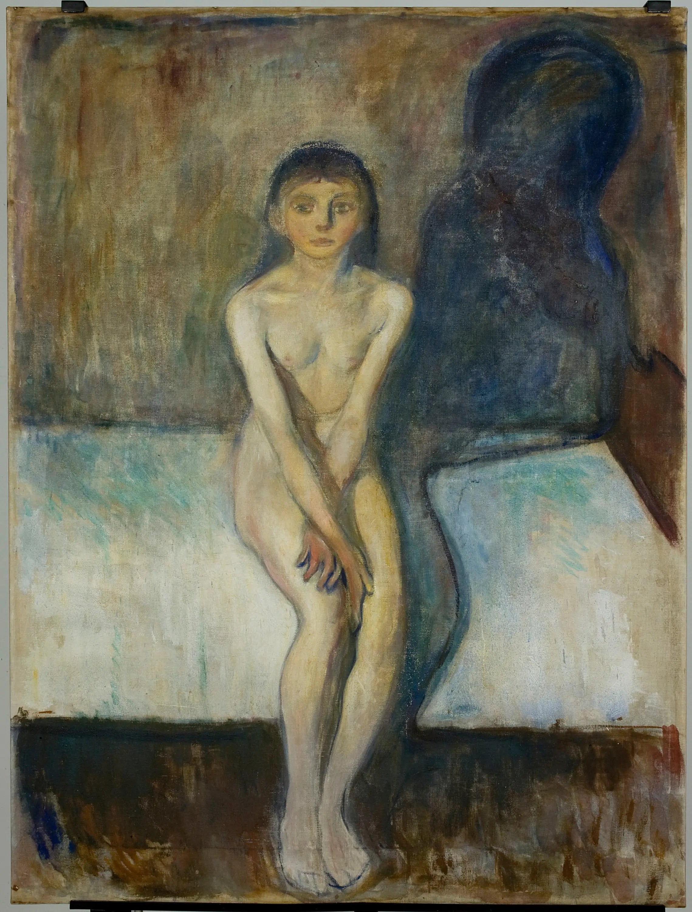 Puberté - Edvard Munch image 1 copie peinte à la main à l’huile