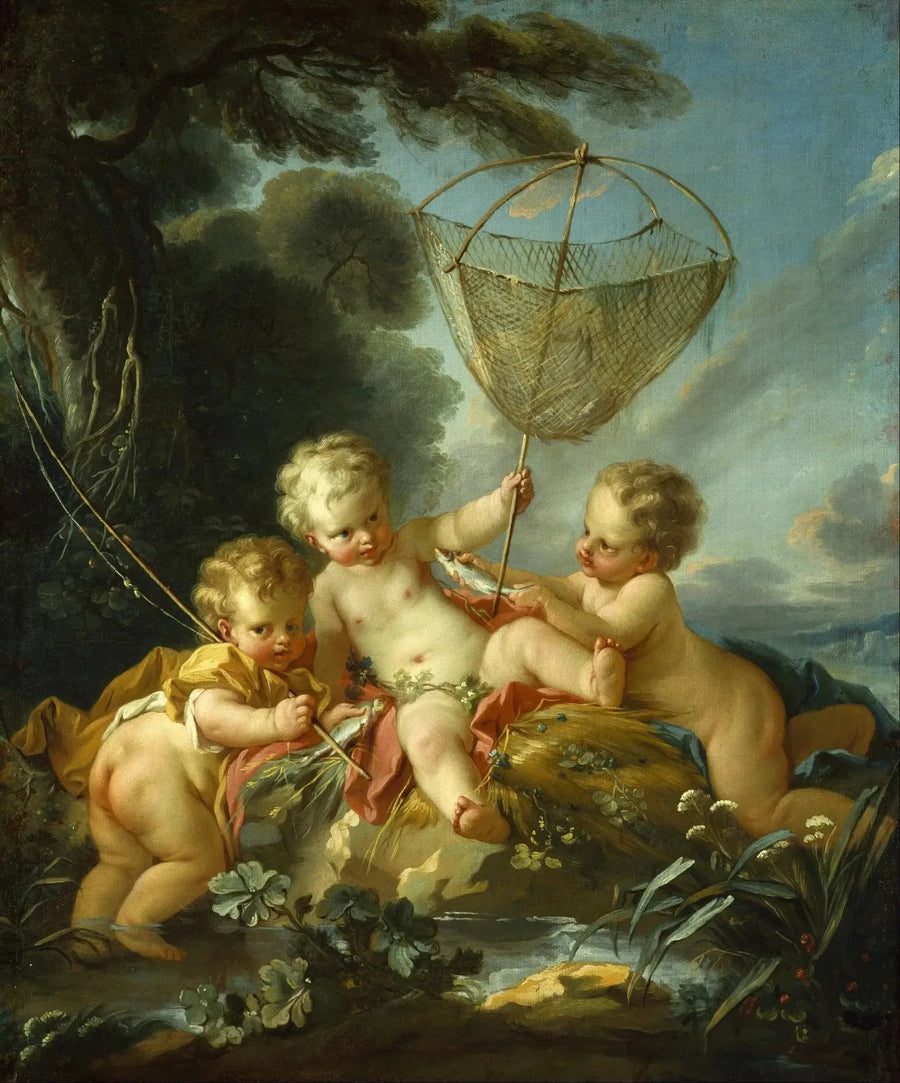 釣りをしている天使 - フランソワ・ブーシェ

Source:
Putti en pêcheur - François Boucher