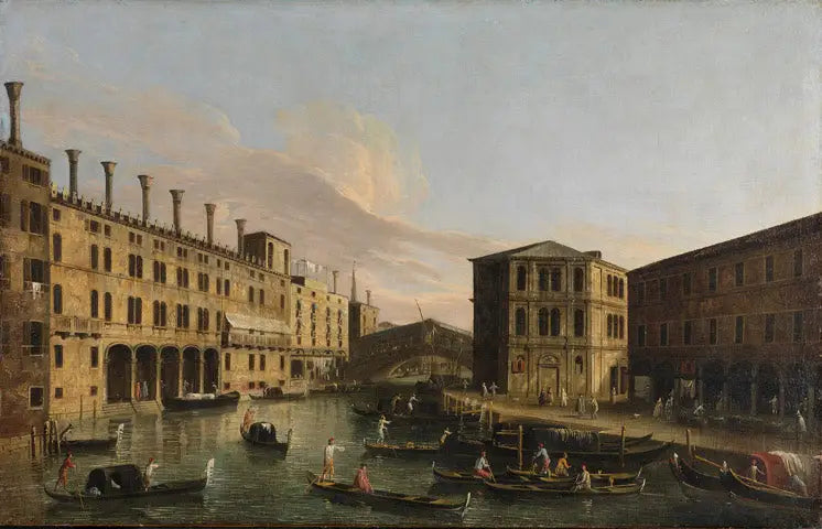 カナレット - 絵画の複製油彩画

Source:
Q104525848 - Canaletto