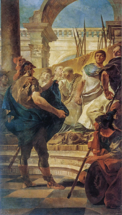 Quintus Fabius Maximus devant le Sénat de Carthage - Giovanni Battista Tiepolo - Alpha Reproduction