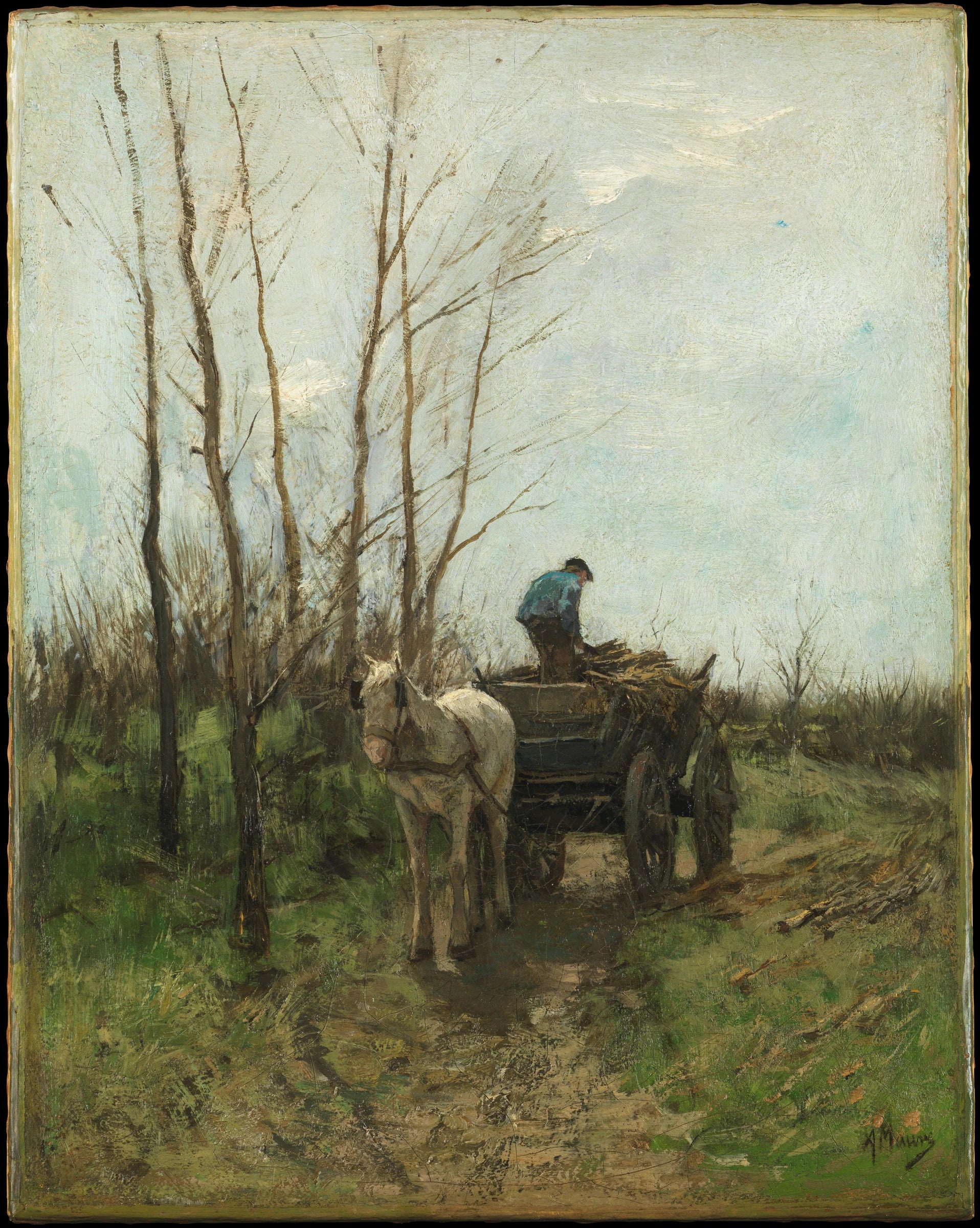 Ramassage du bois - Anton Mauve