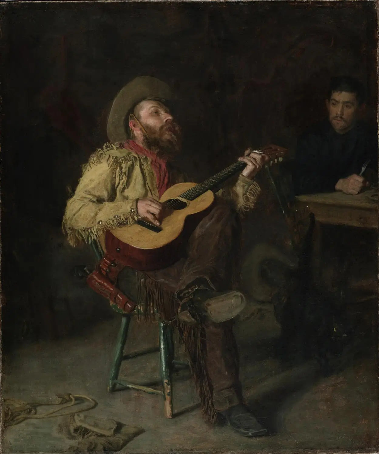 Ranch à domicile - Thomas Eakins image 1 reproduction de peinture à l’huile