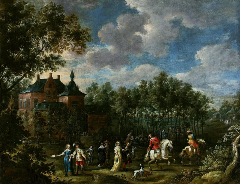 公園での集まり - デイヴィッド・テニエール・ル・ジュヌ

Source:
Rassemblement dans un parc - David Teniers le Jeune