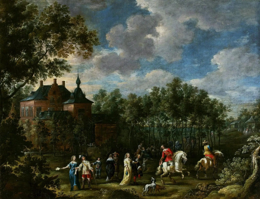 公園での集まり - デイヴィッド・テニエール・ル・ジュヌ

Source:
Rassemblement dans un parc - David Teniers le Jeune