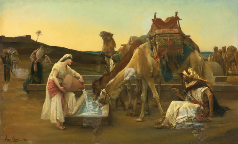 レベッカとエリゼール - アレクサンドル・カバネル

Source:
Rébecca et Éliézer - Alexandre Cabanel