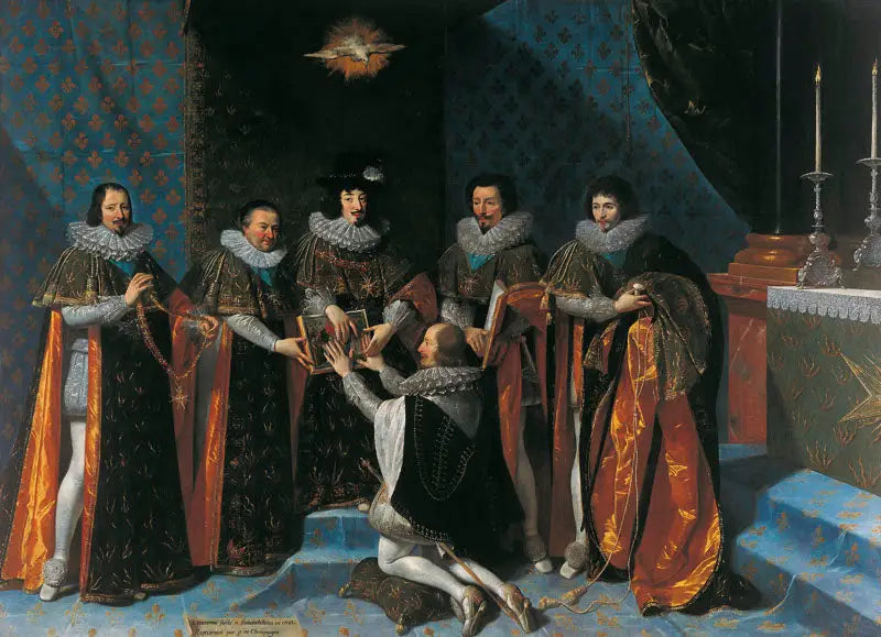 アンリ・ド・オルレアン公長命長公の受領 - フィリップ・ド・シャンパーニュ

Source:
Réception d'Henri d'Orléans Duc de Longueville - Philippe de Champaigne