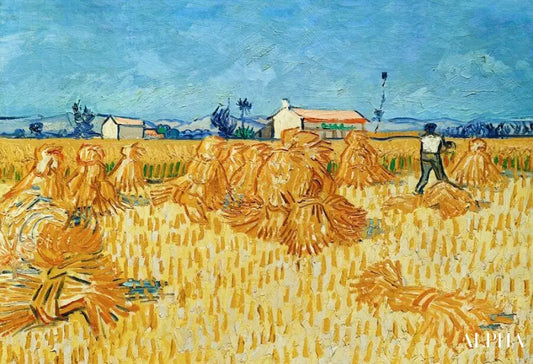 Récolte en Provence - Van Gogh - Reproductions de tableaux et peintures haut de gamme