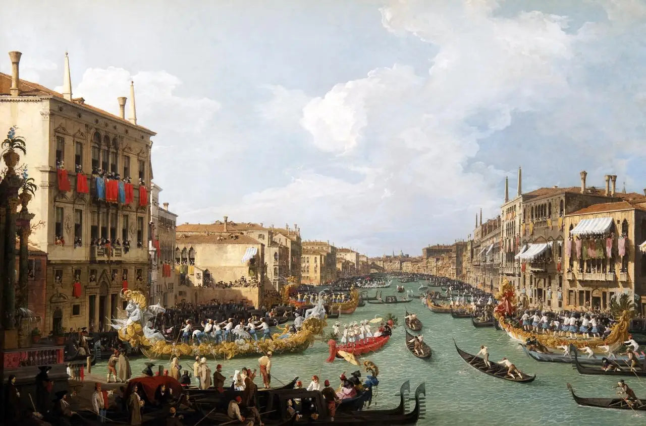 Régate sur le Grand Canal - Canaletto - Alpha Reproduction