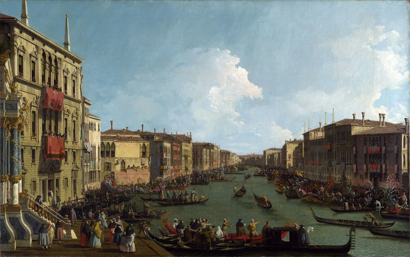 グランド運河のレガッタ - カナレット

Source:
Régate sur le Grand Canal - Canaletto