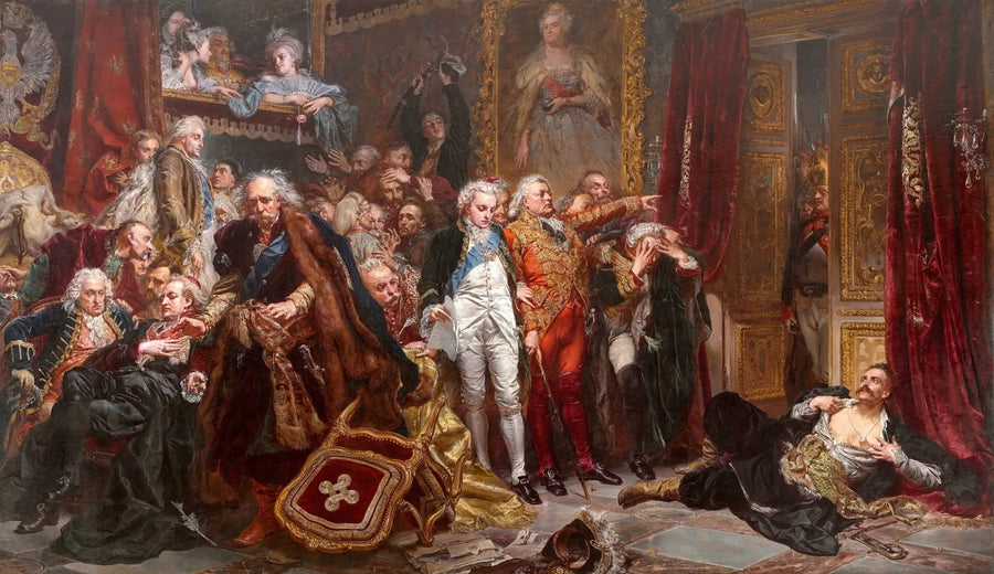 レイタン - ポーランドの崩壊。 - ヤン・マテイコ

Source:
Rejtan - La chute de la Pologne. - Jan Matejko