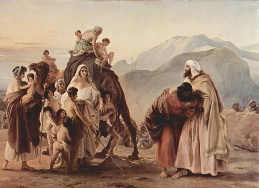 エサウとヤコブの出会い - フランチェスコ・ハイエツ

Source:
Rencontre entre Esaù et Giacobbe - Francesco Hayez