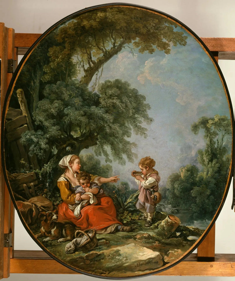 牧歌的な食事 - フランソワ・ブーシェ

Source:
Repas pastoral - François Boucher