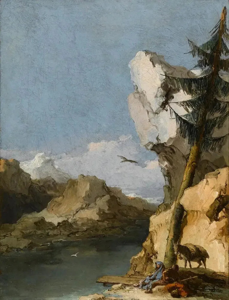 エジプト逃避行の間の休憩 - ジョヴァンニ・バッティスタ・ティエポロ

Source:
Repos pendant la fuite en Égypte - Giovanni Battista Tiepolo